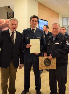 THW-Einsatzkräfte erhalten Bundesflutmedaille - Fluthilfe 2021 © Kreis Paderborn